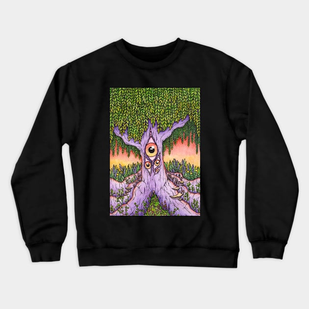 Tree Wisdom Crewneck Sweatshirt by Serpent's Sun